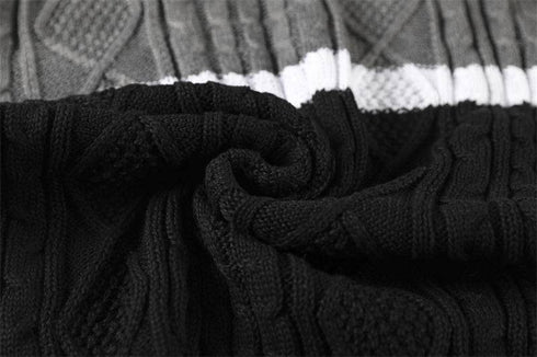 Men's Casual Knitted Soft Cotton Sweaters